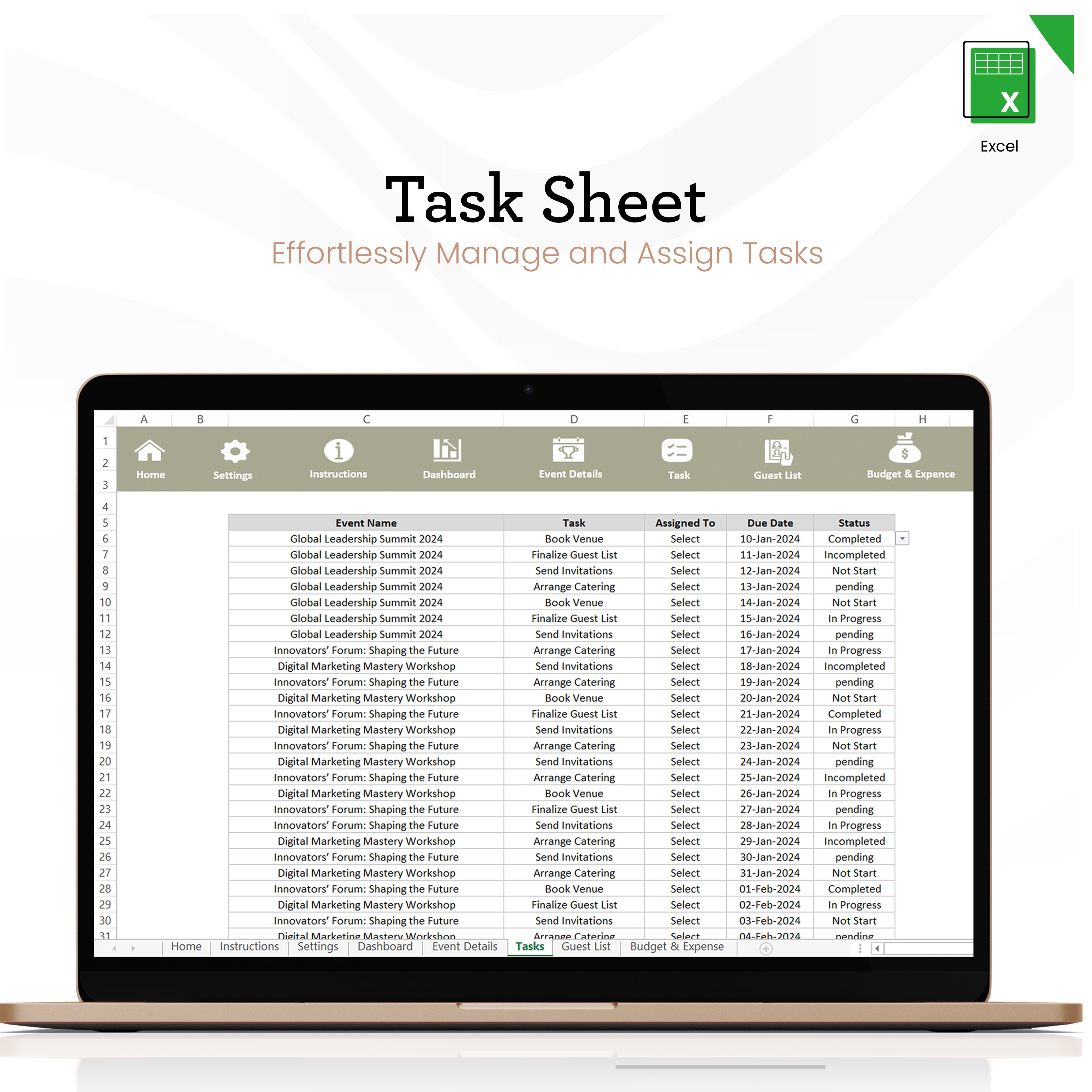Event Planner Tracker