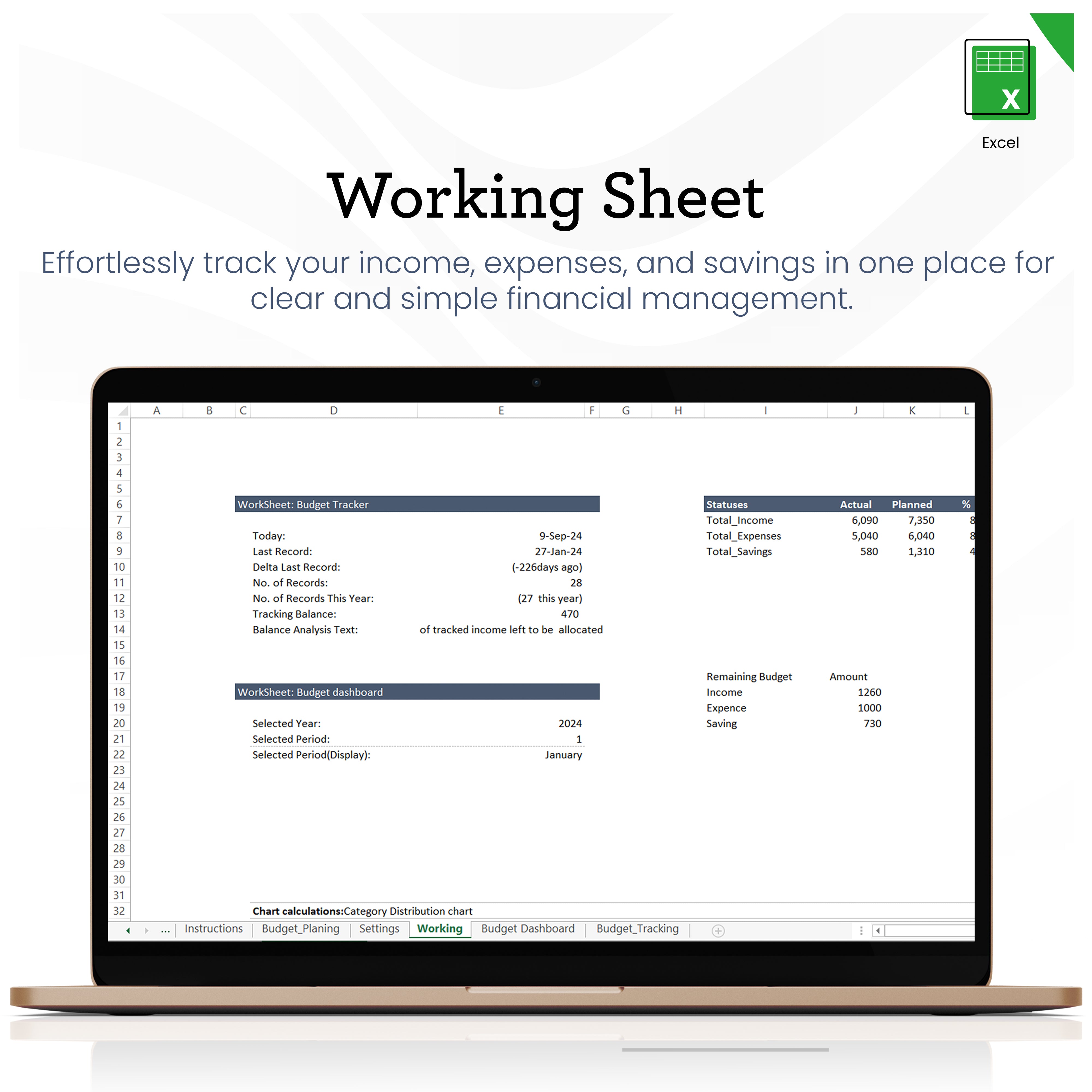 Personal budget trackers